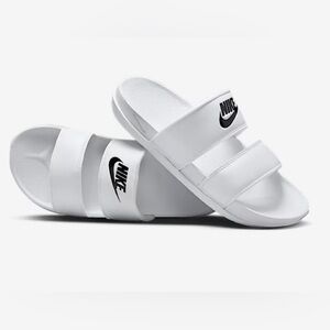 New Nike Women's Offcourt Duo Slides Sandals Size 8, 9 & 10 1/2 MSRP $49 White